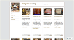 Desktop Screenshot of midnightwoodworking.com